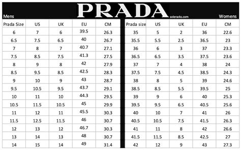 prada sizing shoes|Prada sizing chart.